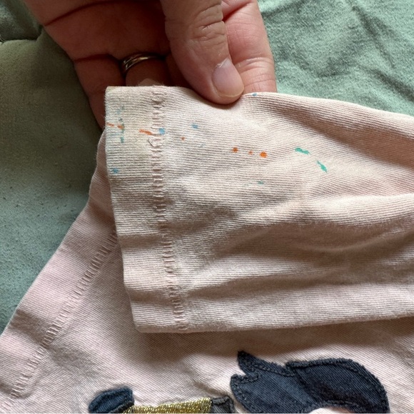 Mini Boden Knight Graphic Long Sleeve Shirt - Light Pink 6-7 - Picture 3 of 7